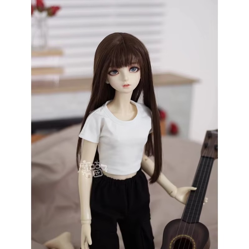 Adjustable Strap Shirt For BJD 1/6 1/3 1/4 Doll Clothes Customized W452