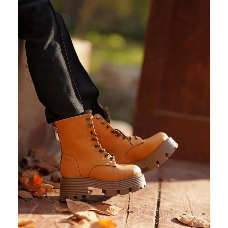 Motorcycle Hiking Boots For BJD 1/6 1/4 Uncle ID75 Doll Shoes SM70