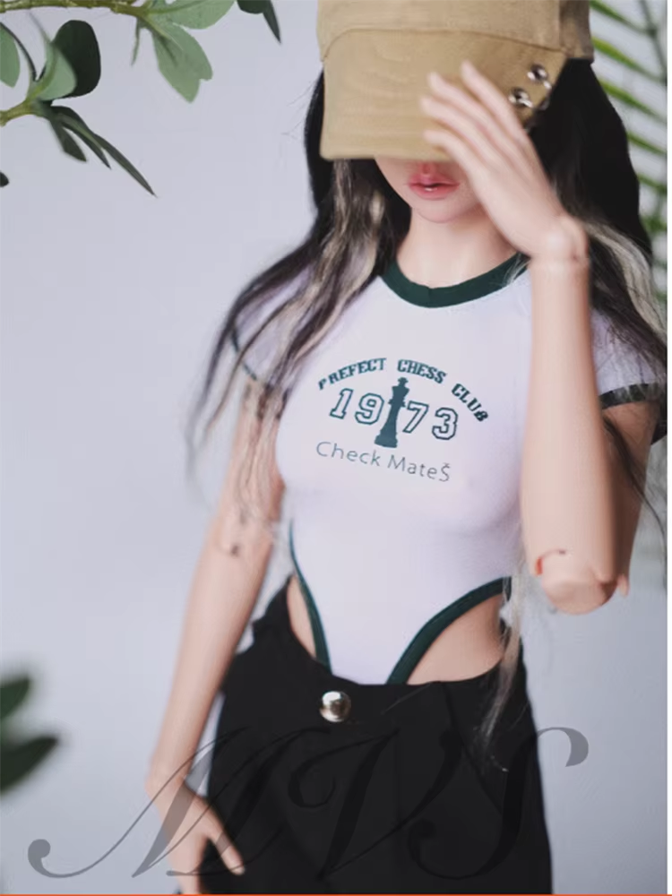 Overall Shirt for 1/3 1/4 SD16 BJD Doll Clothes Customized CWB309