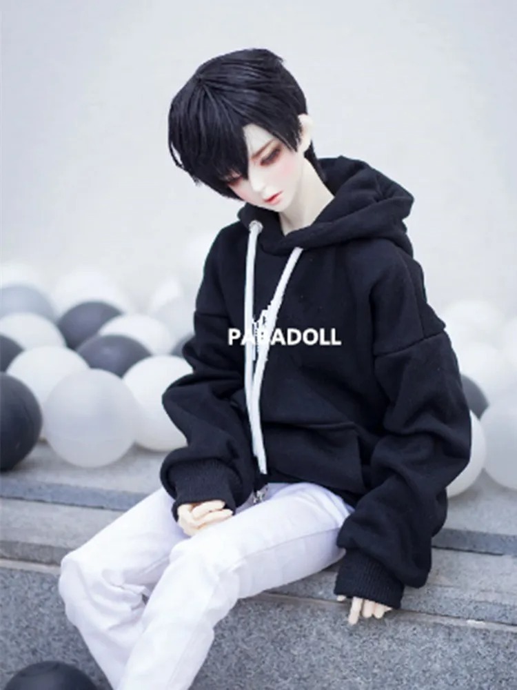 Custom Casual Hoodie for Bjd 1/6 1/4 MSD 1/3 SD17 Uncle Doll Clothes CMB155