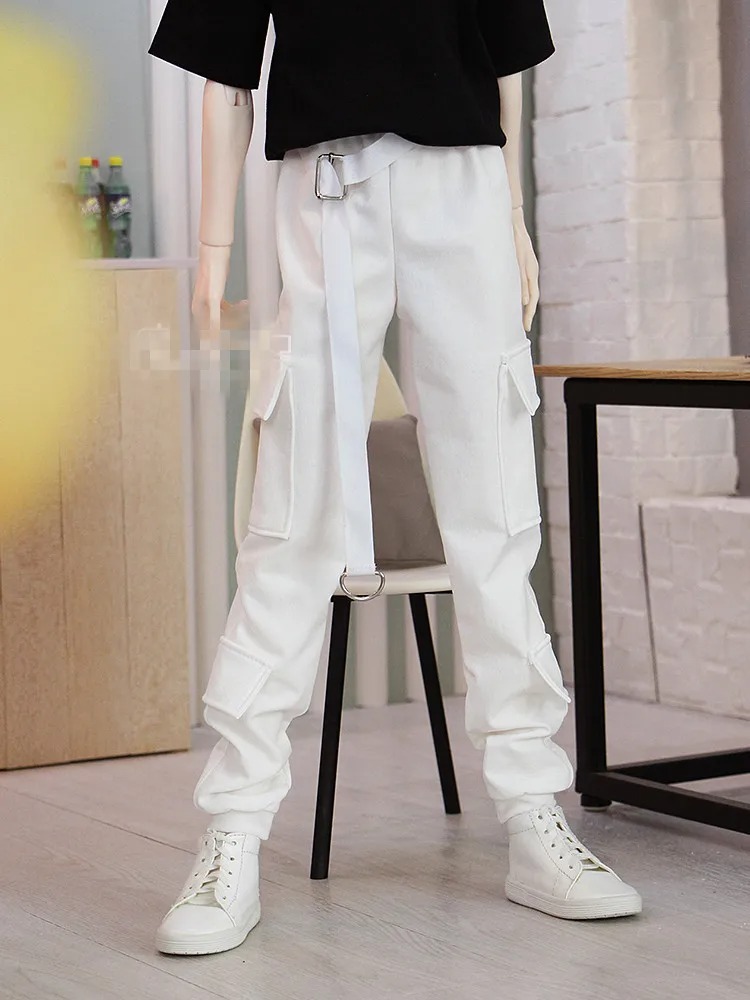 Custom Belt Cargo Pants for BJD 1/6 1/4 MSD 1/3 SD17 Uncle Doll Clothes CMB298