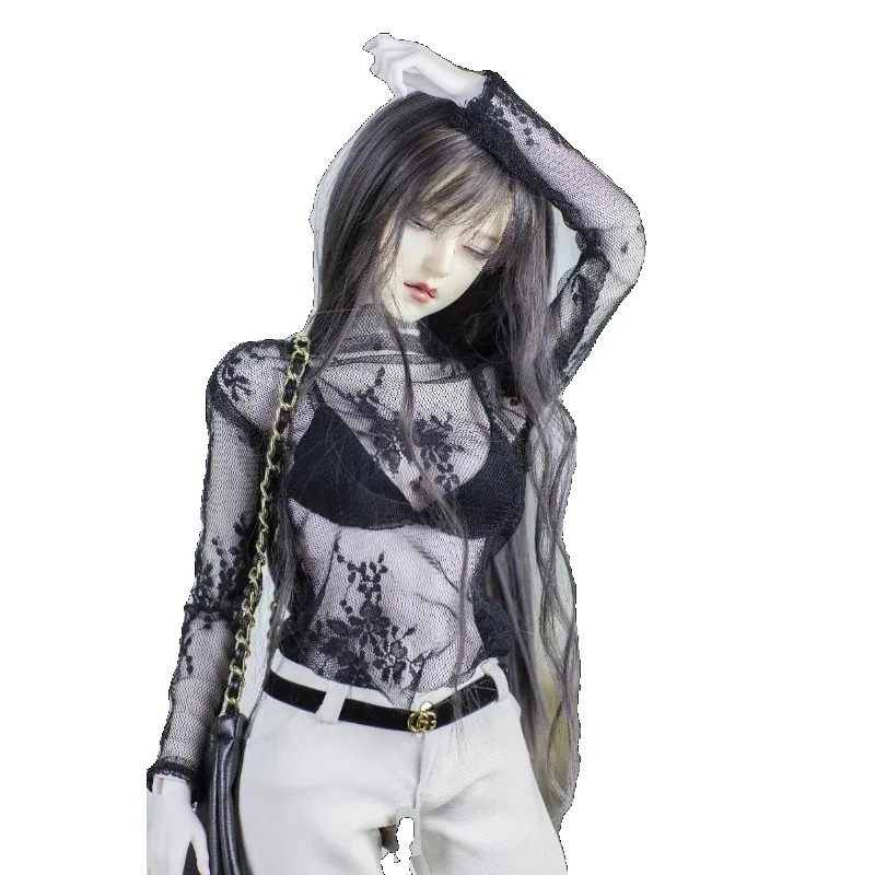 BJD Lace See-through Sexy Shirt Bra Suit 1/4 1/3 Top Doll Clothes W438