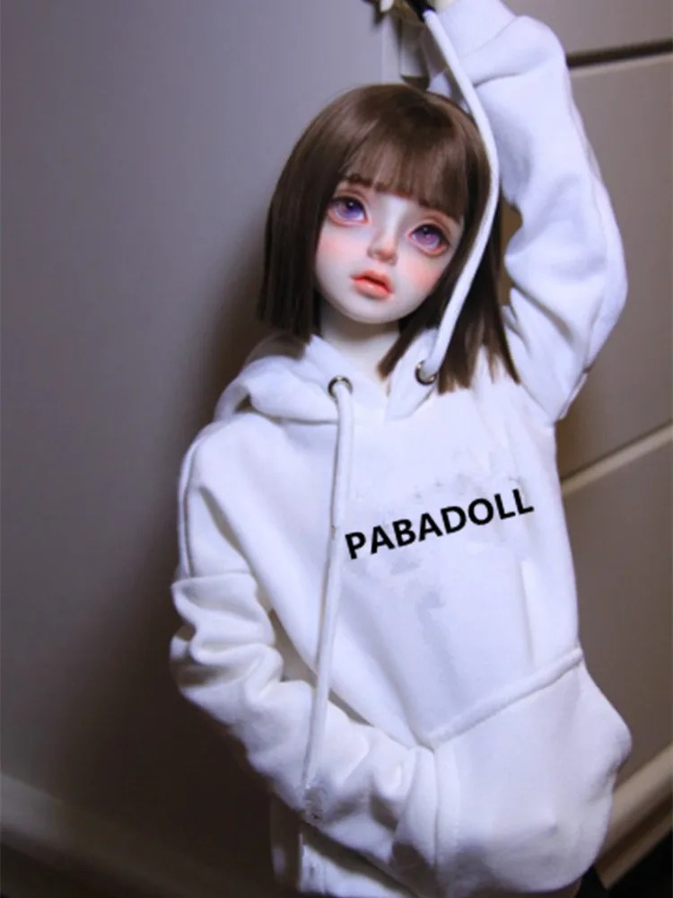 Custom Casual Hoodie for Bjd 1/6 1/4 MSD 1/3 SD17 Uncle Doll Clothes CMB155