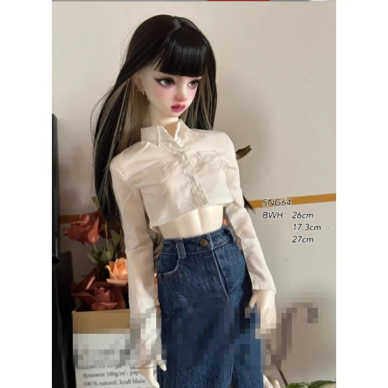 BJD Office Suit Short Shirt Coat Long Pants for 1/3 SDgr SD16 DD Doll Clothes Accessories CWB356