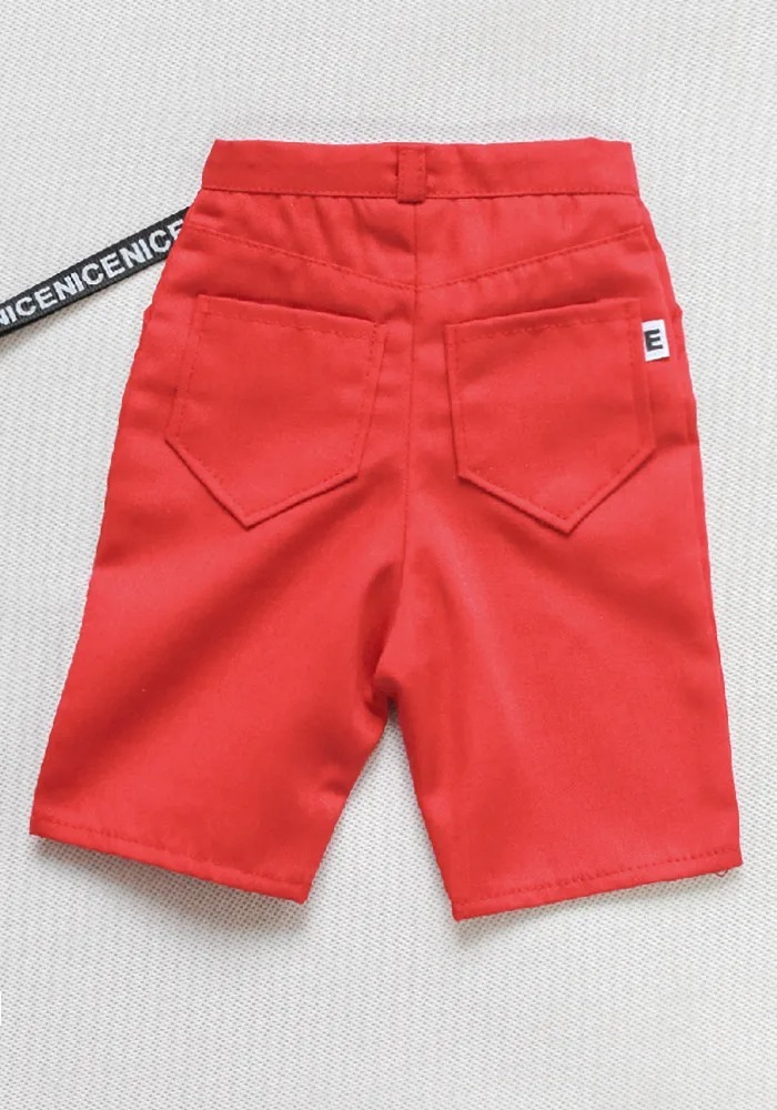 Custom Letter Shorts Pants for BJD 1/6 YOSD 1/4 MSD 1/3 SD13 SD17 Uncle Doll Clothes CMB257