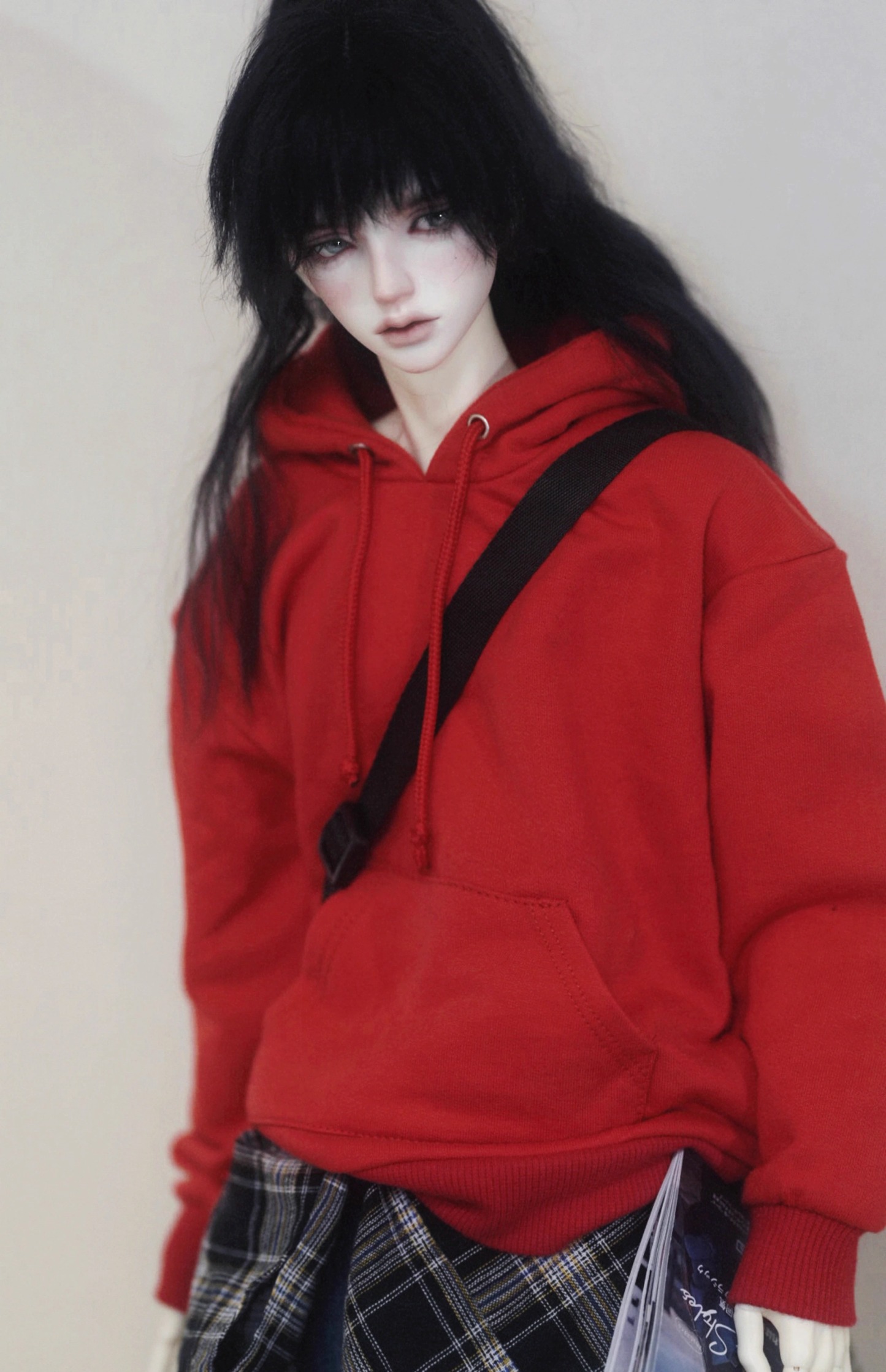 Customized HoodedSweatshirt for BJD Doll Clothes 1/4 1/3 IP Uncle ID75 W510