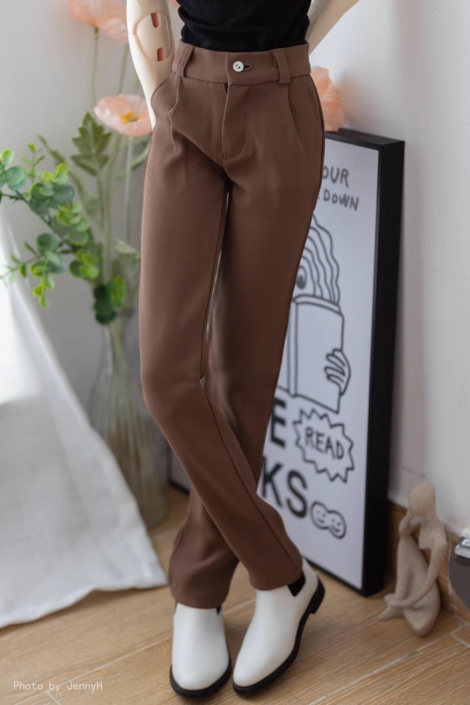 BJD Doll Suit Pants for 12 inches 1/6 1/4 1/3 SD13 SD17 Uncle SSDF Custom Doll Clothes-PABADOLL