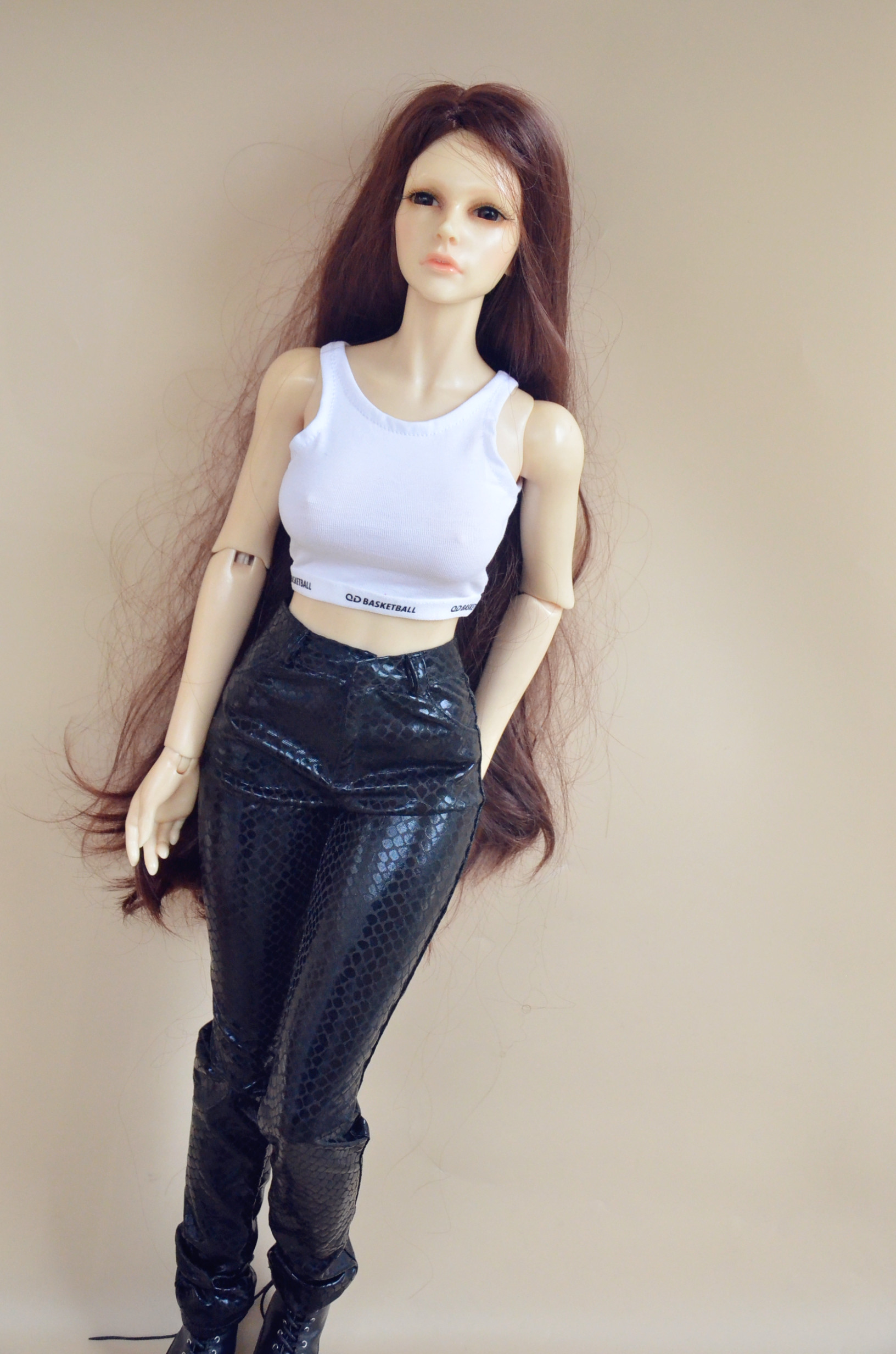  Custom Handsome Jeans Pants for BJD 1/6 1/4 MSD,1/3 SD17 IP Uncle Doll Clothes B77-A