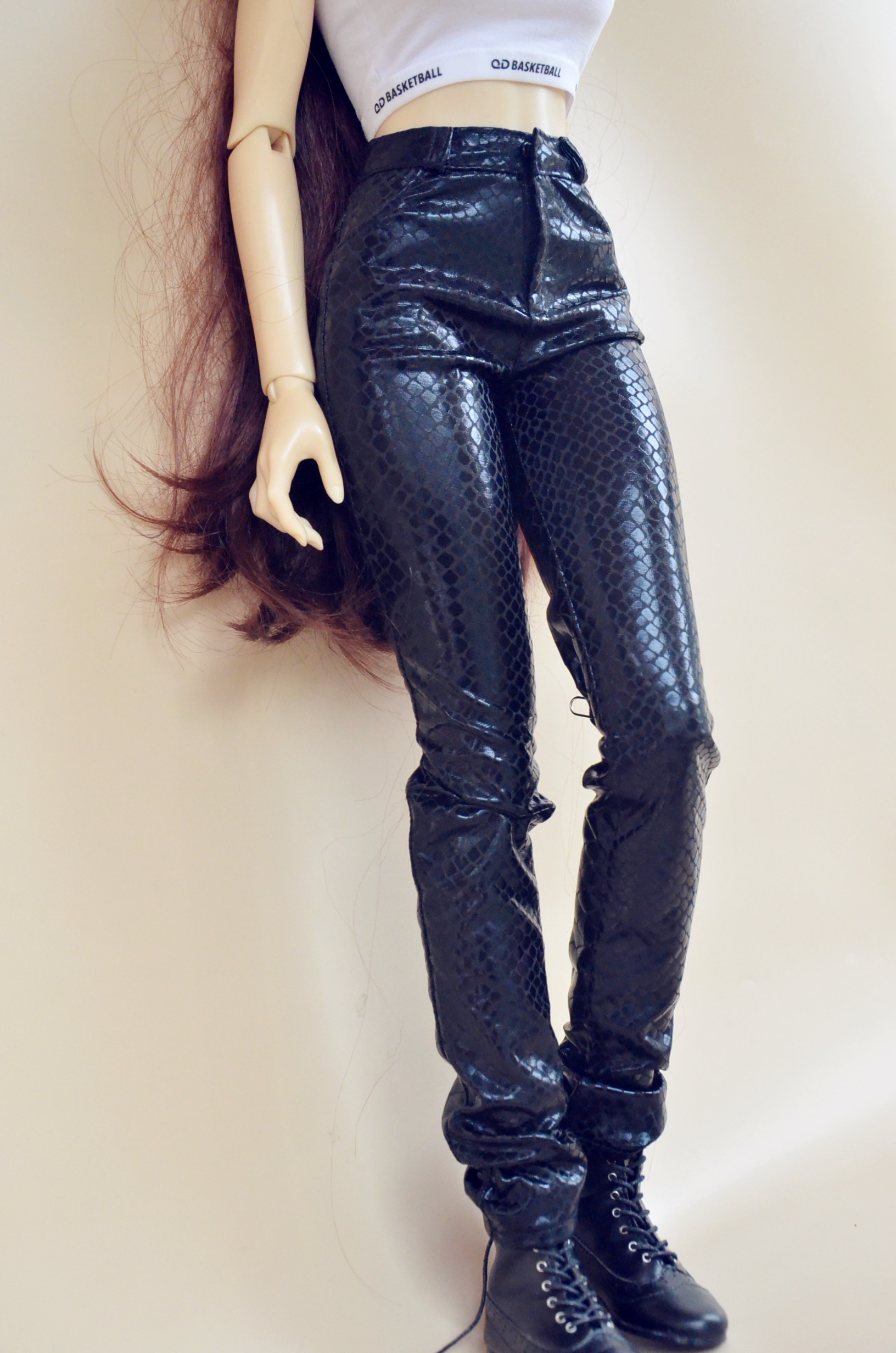  Custom Handsome Jeans Pants for BJD 1/6 1/4 MSD,1/3 SD17 IP Uncle Doll Clothes B77-A