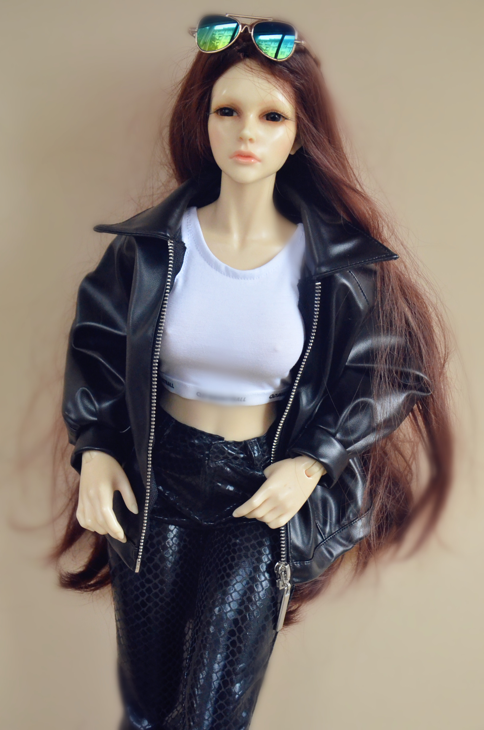  Custom Handsome Jeans Pants for BJD 1/6 1/4 MSD,1/3 SD17 IP Uncle Doll Clothes B77-A