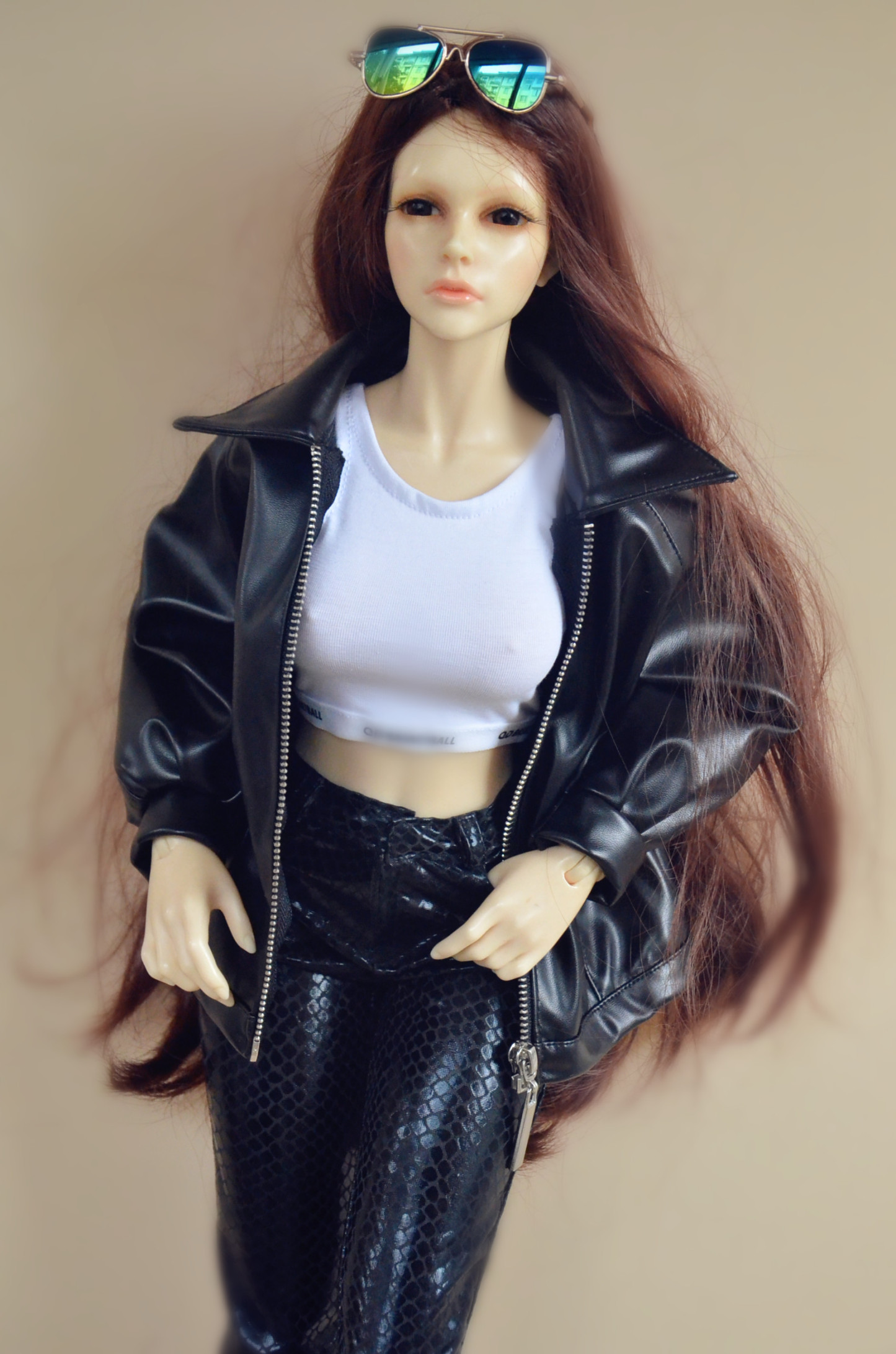  Custom Handsome Jeans Pants for BJD 1/6 1/4 MSD,1/3 SD17 IP Uncle Doll Clothes B77-A