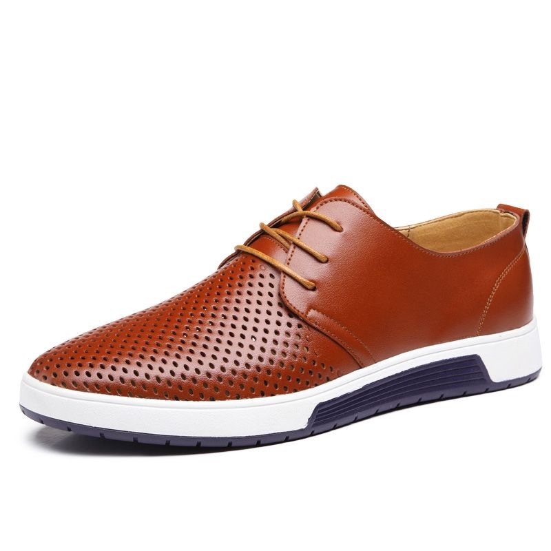 Zapatos de vestir de cuero para hombre