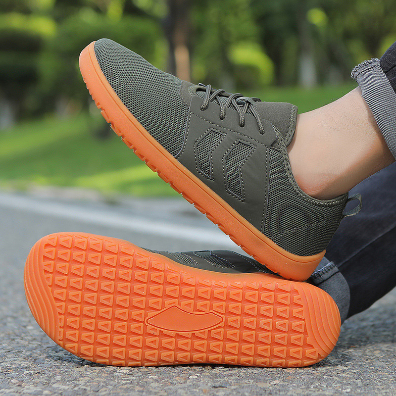 Al aire libre amplia última casual zapatos descalzos