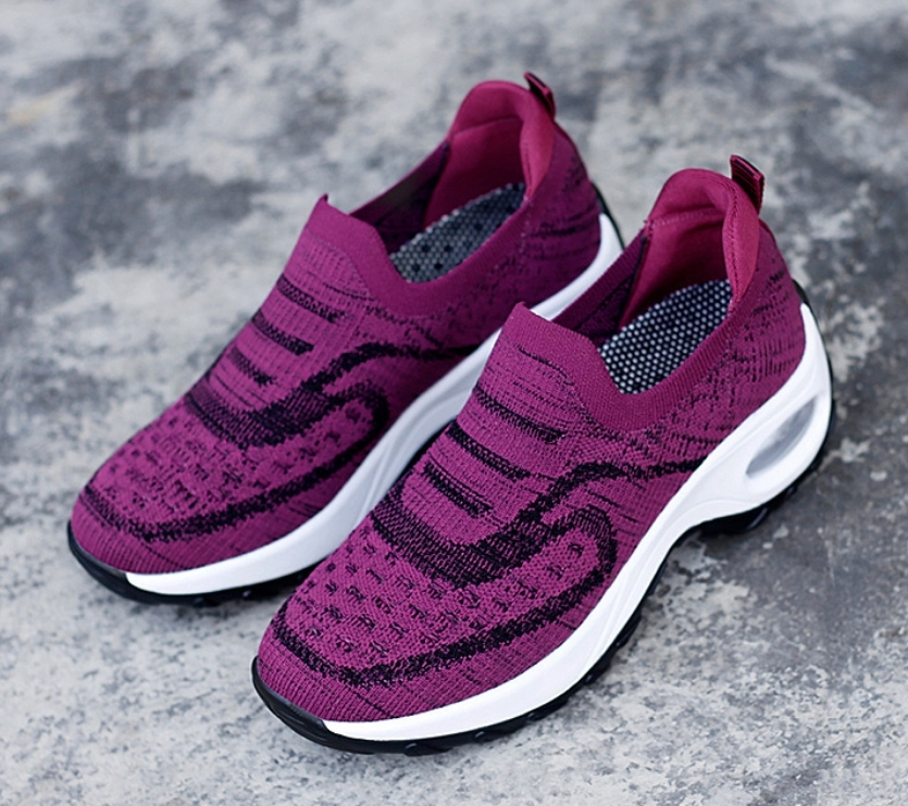 Zapatillas ortopédicas | Zapatos para caminar sin cordones para mujer