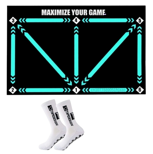 Tapete de entrenamiento Football Pro y programa de entrenamiento en vídeo