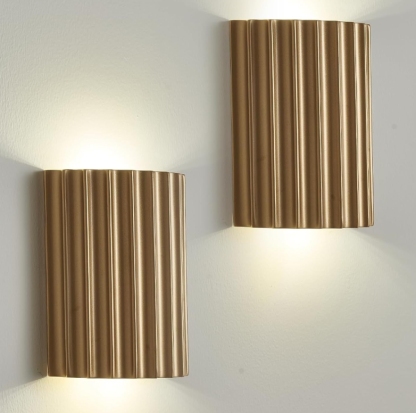 Lámpara de pared moderna de resina