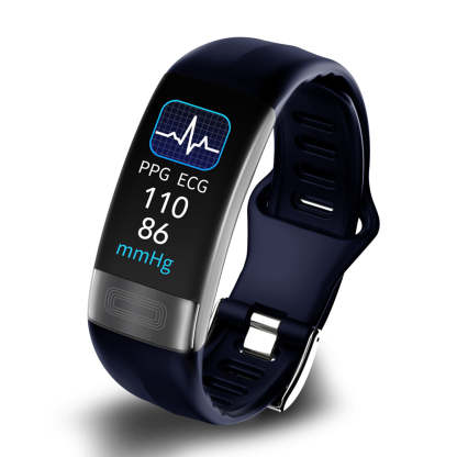 Pulsera inteligente P11 con monitorización de oxígeno en sangre y ECG