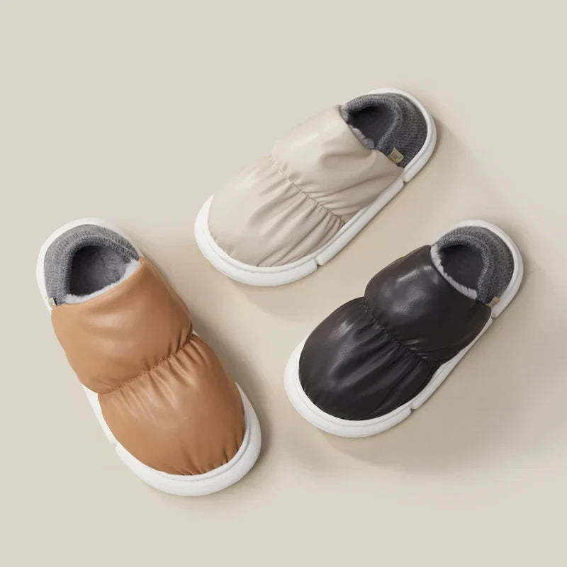 Zapatillas suaves e impermeables