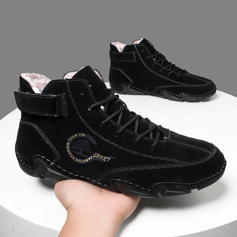 Zapatos barefoot de cuero impermeables botines unisex