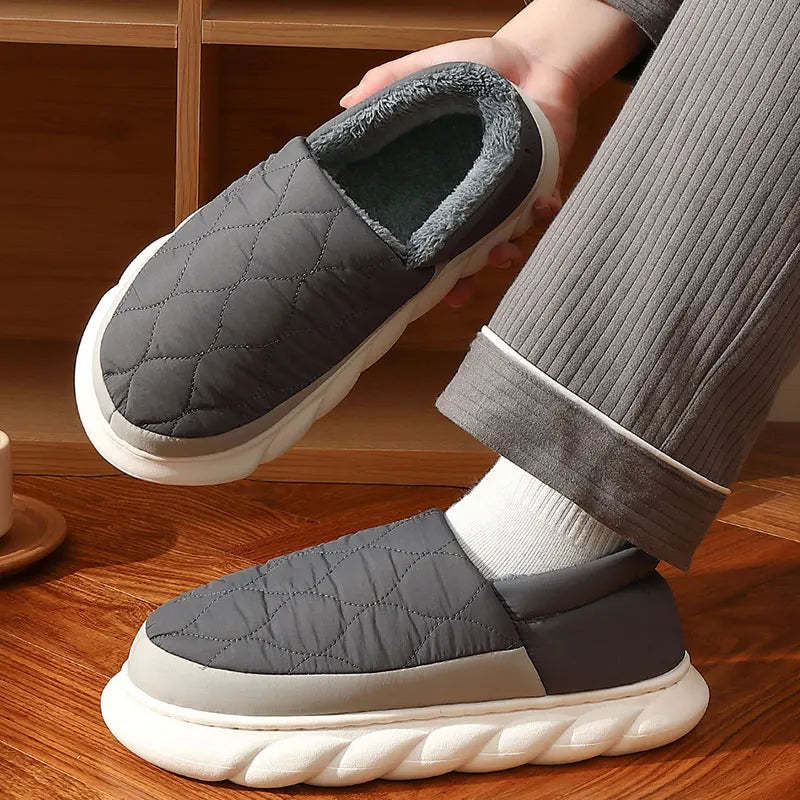 Pantuflas: cómodas pantuflas de invierno para interiores para ella