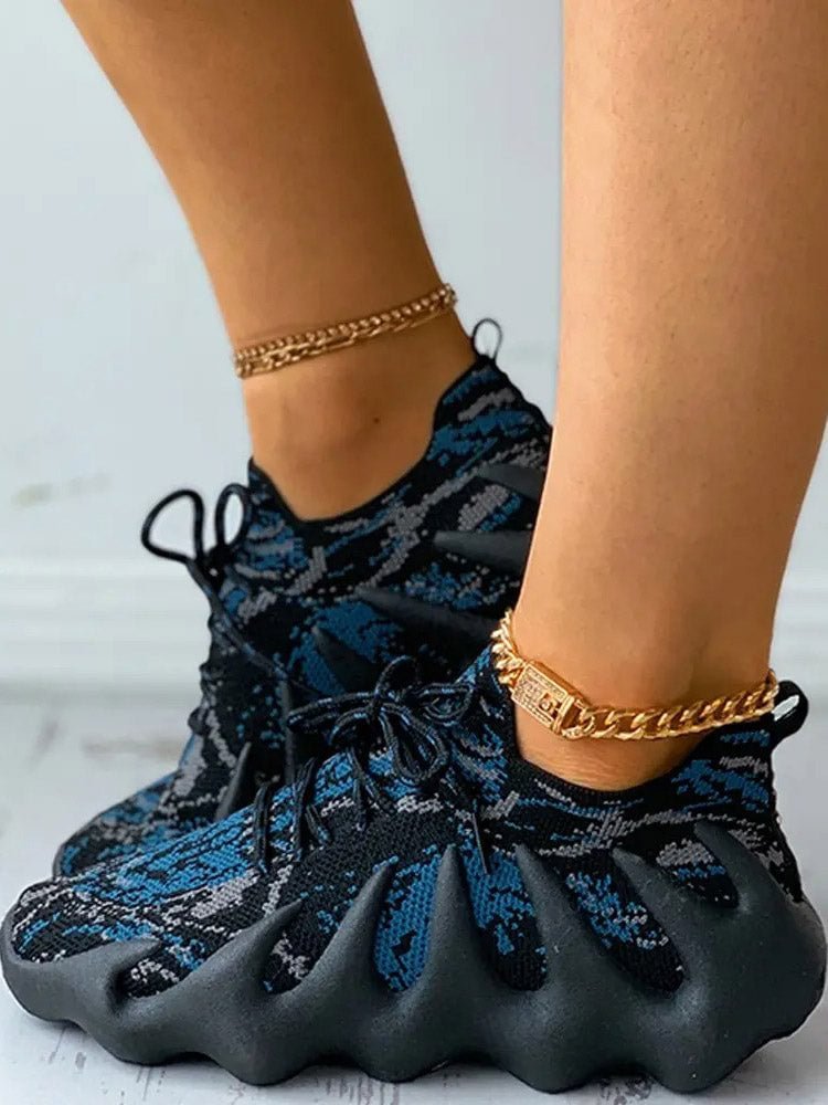 Zapatillas deportivas transpirables con cordones y soporte de arco CSP