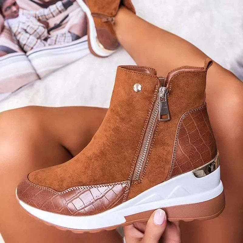 Cómodos botines de mujer impermeables