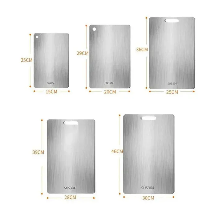 Tabla de cortar de titanio para cocina