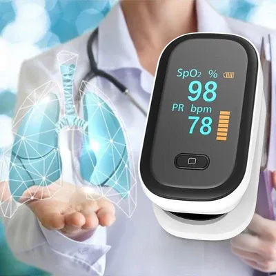 Oxímetro de frecuencia cardíaca y oxígeno en sangre