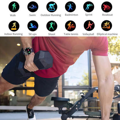 PRO 3 Reloj inteligente deportivo de alta gama con control del nivel de azúcar en sangre, ECG/EKG y salud