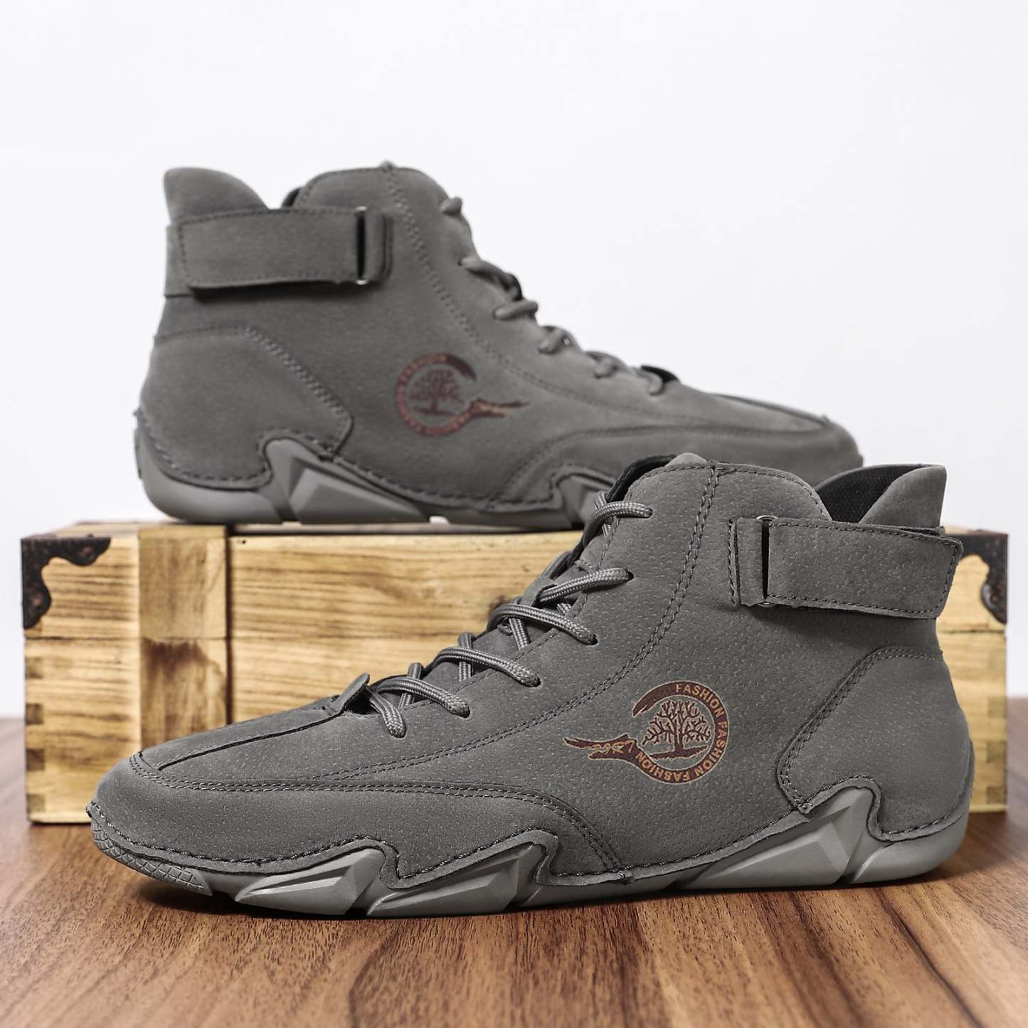 Zapatos barefoot de cuero impermeables botines unisex