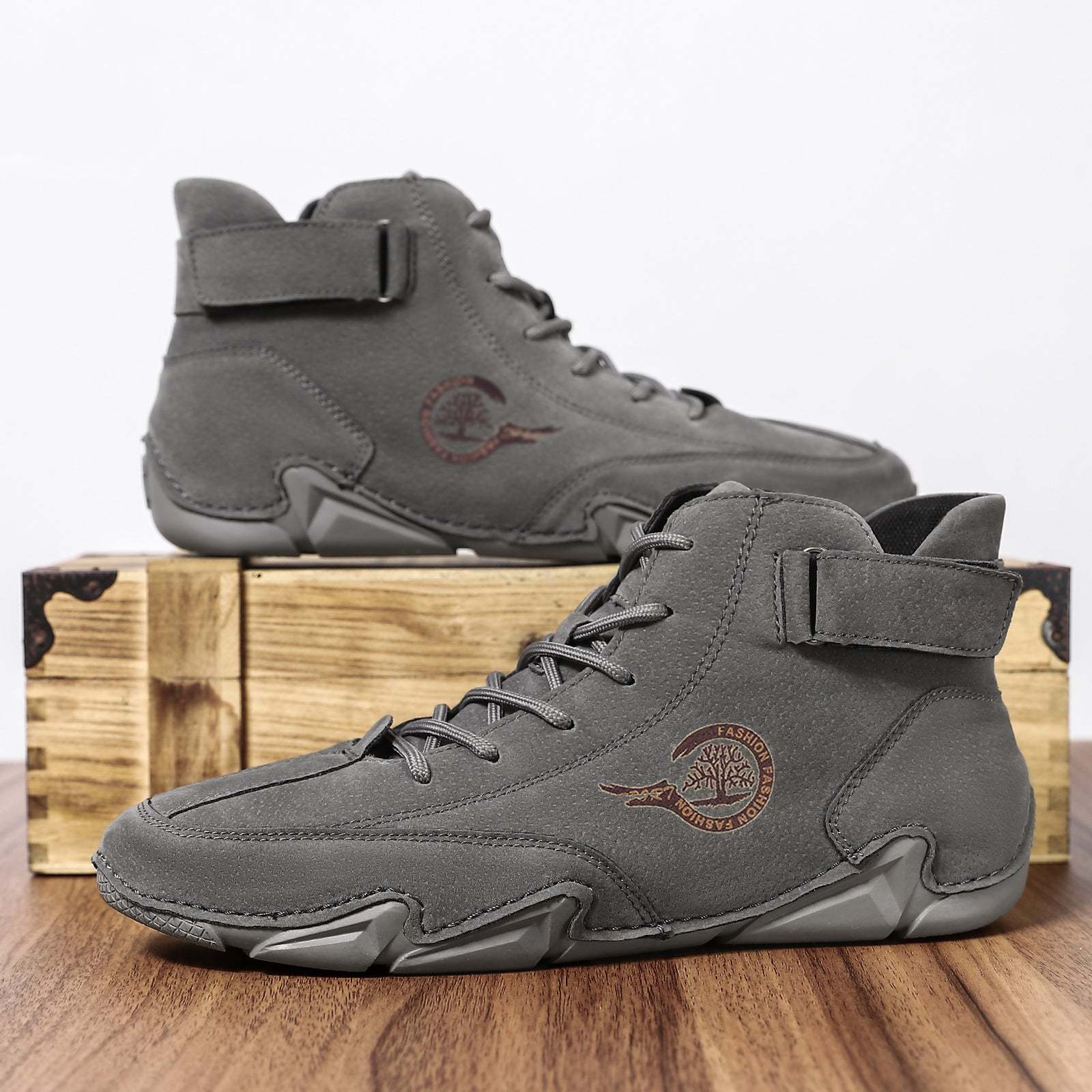 Zapatos barefoot de cuero impermeables botines unisex