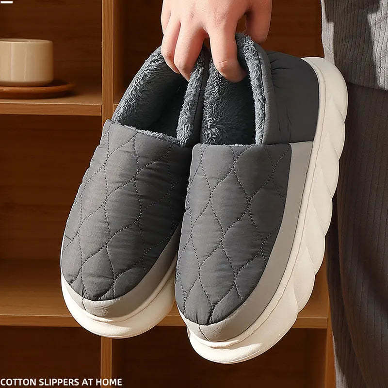 Pantuflas: cómodas pantuflas de invierno para interiores para ella