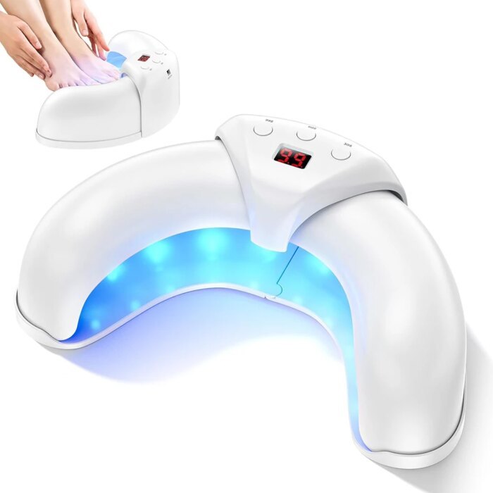 Dispositivo láser para hongos en las uñas de los pies y de las manos Solución reparadora de uñas dañadas y descoloridas para uso doméstico