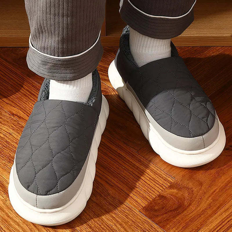 Pantuflas: cómodas pantuflas de invierno para interiores para ella