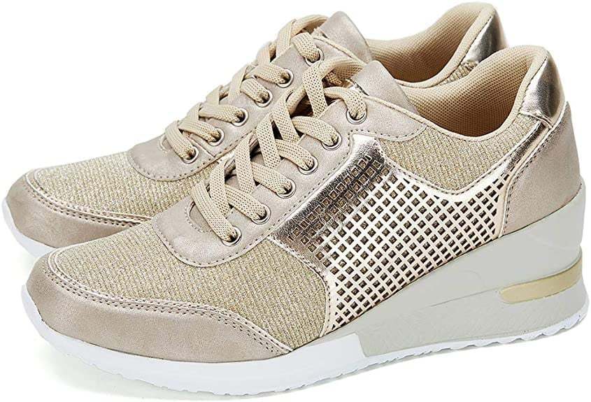 Zapatillas Ortopédicas de Tacón Alto con Cuña