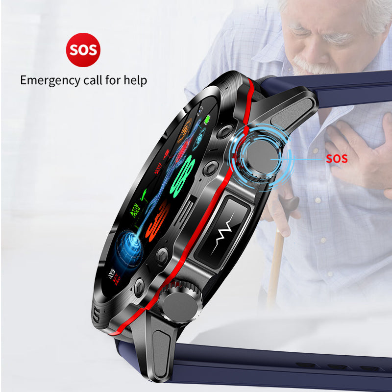 PRO 3 Reloj inteligente deportivo de alta gama con control del nivel de azúcar en sangre, ECG/EKG y salud