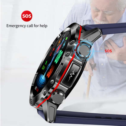 PRO 3 Reloj inteligente deportivo de alta gama con control del nivel de azúcar en sangre, ECG/EKG y salud