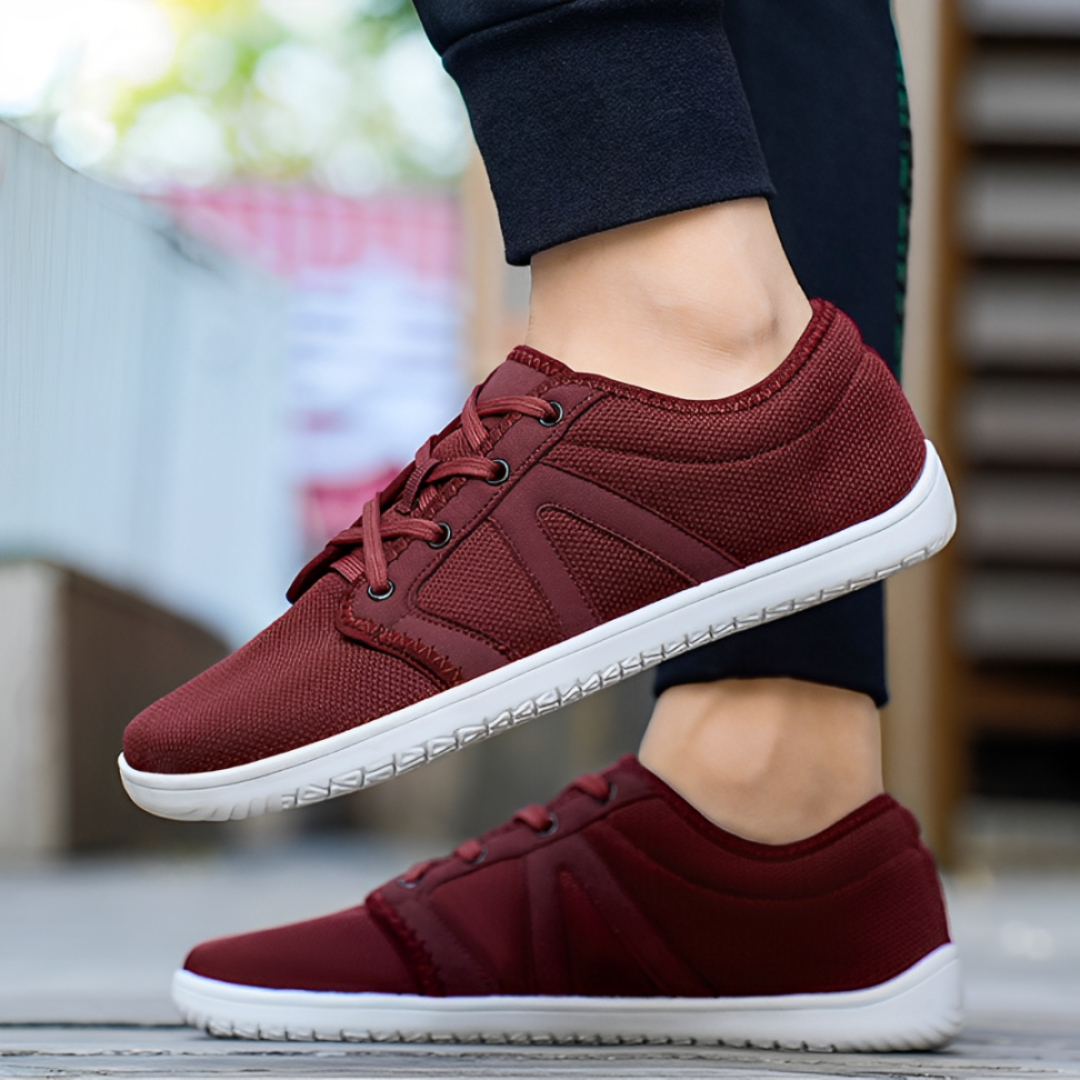 Súper cómodo y apoyar pies felices zapatos de todos los días