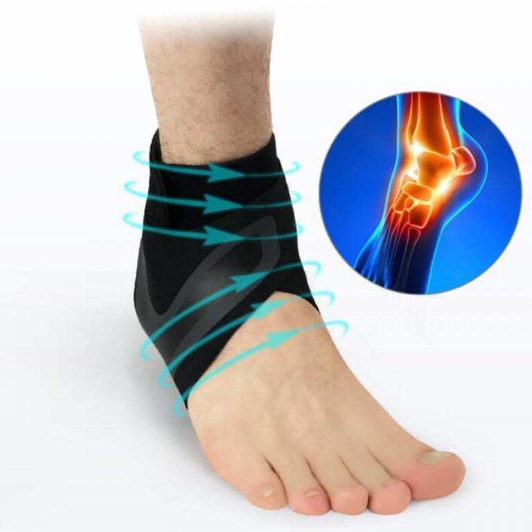 Tobillera elástica ajustable