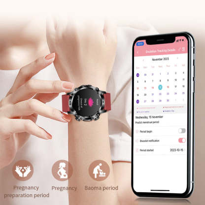 PRO 3 Reloj inteligente deportivo de alta gama con control del nivel de azúcar en sangre, ECG/EKG y salud