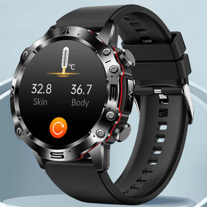 PRO 3 Reloj inteligente deportivo de alta gama con control del nivel de azúcar en sangre, ECG/EKG y salud