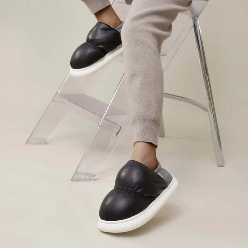 Zapatillas suaves e impermeables