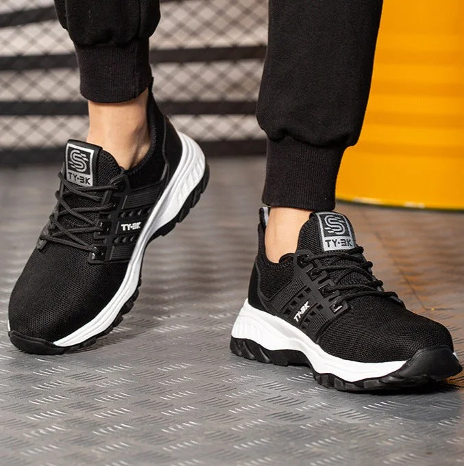 Zapatos de Trabajo Livianos Zapatillas de Seguridad Transpirables