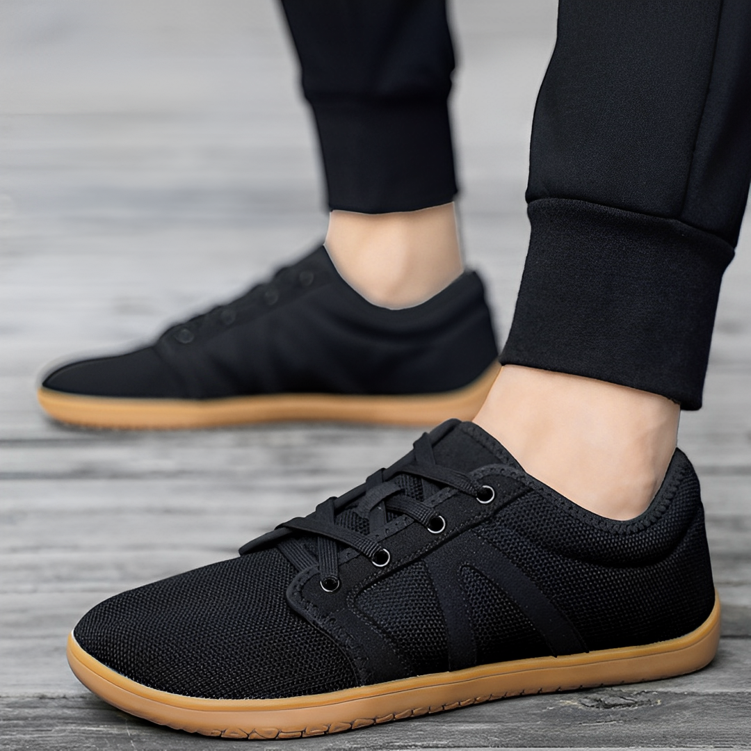 Súper cómodo y apoyar pies felices zapatos de todos los días