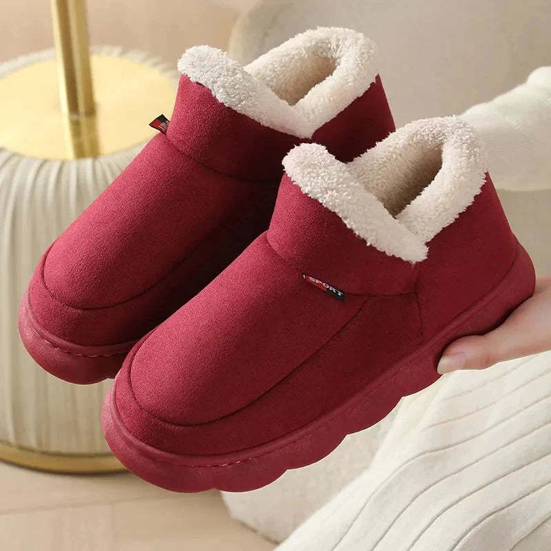 Pantuflas: cómodas pantuflas de invierno para interiores para ella