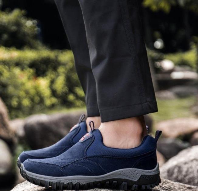 Mocasines ortopédicos impermeables para hombre