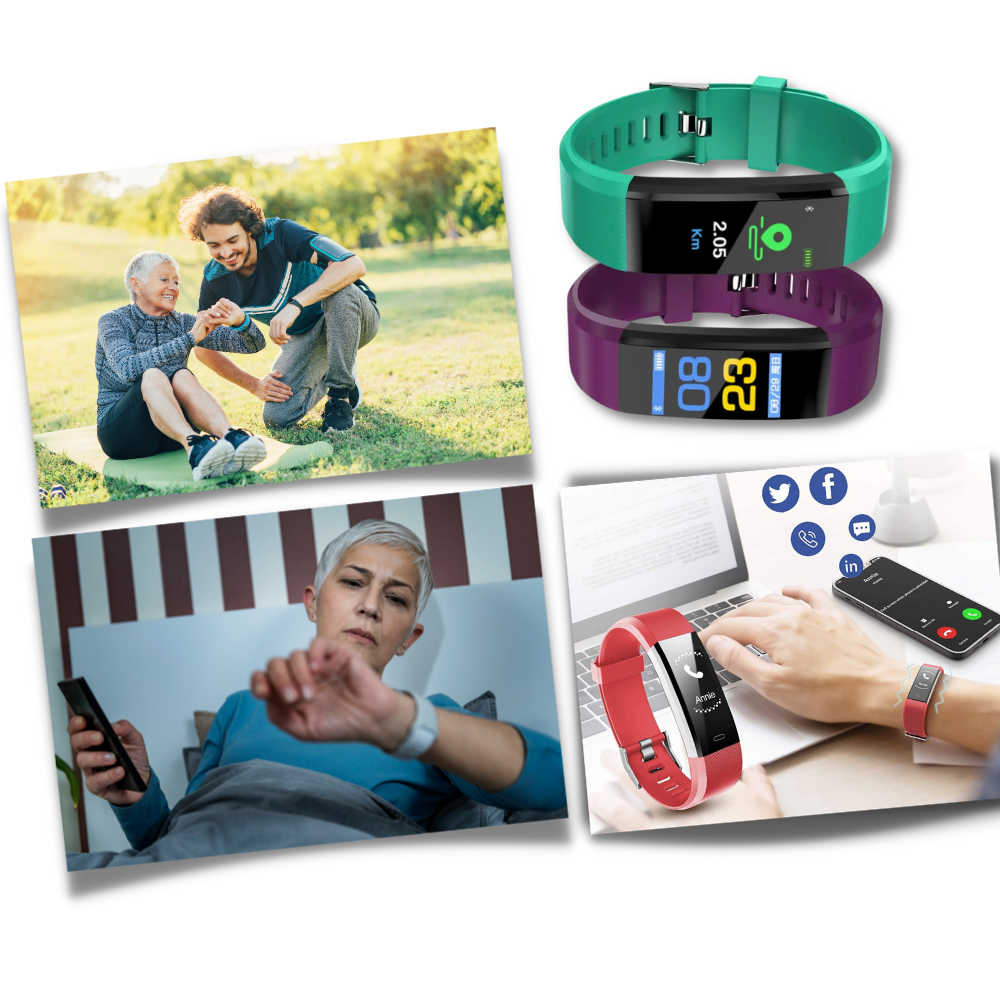 Reloj inteligente para personas mayores: múltiples funciones innovadoras - Ozerty