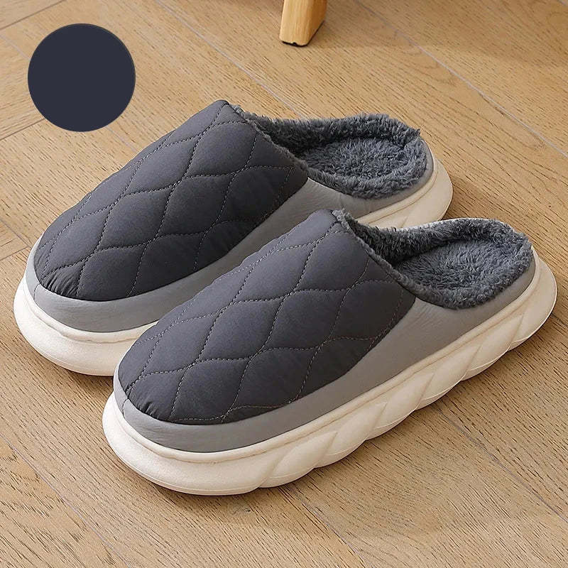Pantuflas: cómodas pantuflas de invierno para interiores para ella