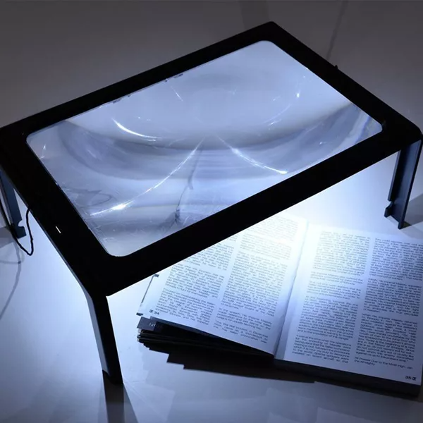 Lupa de Lectura 3X con Luz LED