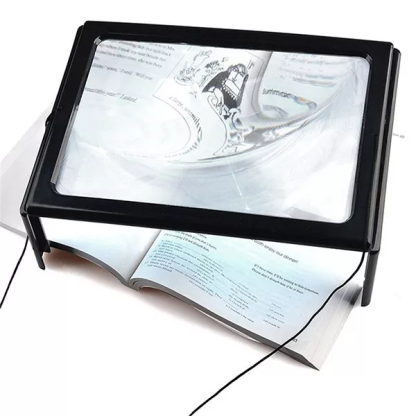 Lupa de Lectura 3X con Luz LED